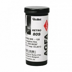 Rollei Retro 80S ISO 120 Size - Single Roll Unboxed