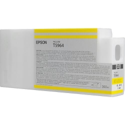 Epson UltraChrome HD Yellow Ink Cartridge (T596400) for P Series Printers - 350ml