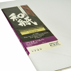 product Awagami Premio Inbe White Inkjet Paper - 180gsm A1/10 Sheets - CLOSEOUT