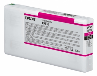 Epson UltraChrome HD Vivid Magenta Ink Cartridge (T913300 ) for SureColor® P5000