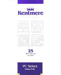 Kentmere Select VC RC Glossy 8x10/25 Sheets
