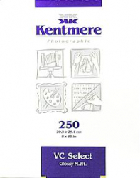 Kentmere Select VC RC Glossy 8x10/250 Sheets