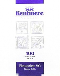 Kentmere Fineprint VC FB Neutral Tone Glossy 8x10/100 Sheets