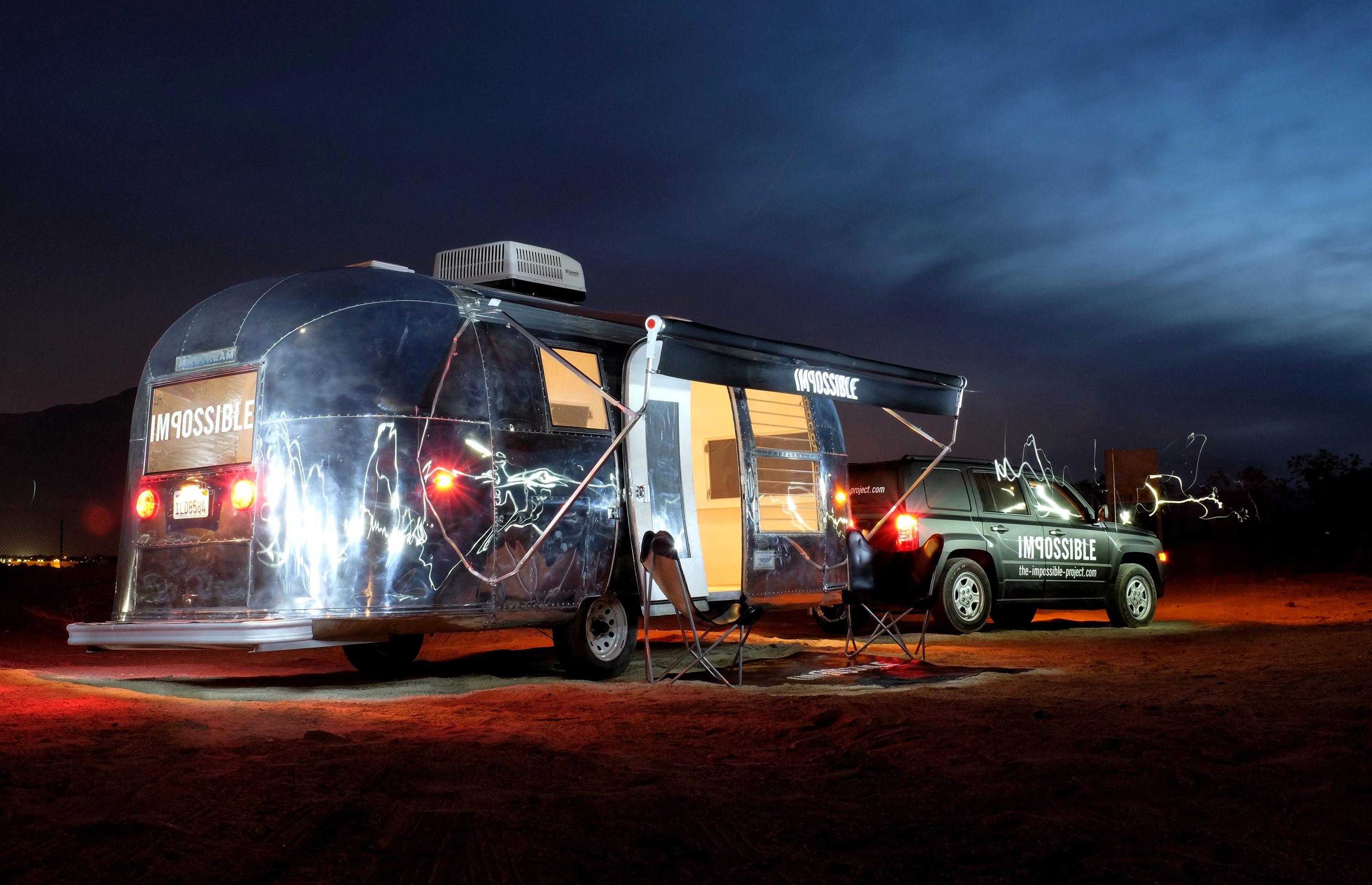 IMPOSSIBLE USA's refurbished Airstream trailer