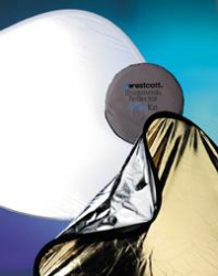 Westcott 4 in 1 Sunlight/Silver Illuminator Refector Kit 42 inch