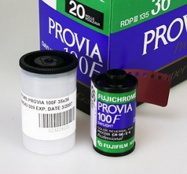 Fujichrome Provia 100F 100 iso 35mm x 36 exp. RDPIII <br><i>(Single Roll Unboxed)</i>