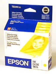 Epson Yellow Ink Cartridge for Epson Stylus Photo 2200 printer