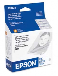 Epson Light Black Ink Cartridge for Epson Stylus Photo 2200 printer