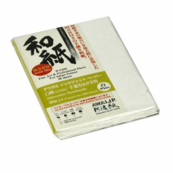 Awagami Shiramine Deckle Edge Postcard- 260gsm 3.9x5.7/20