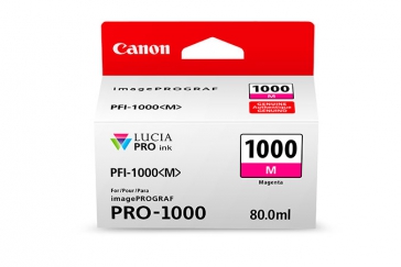 Canon PFI-1000M Magenta Ink Cartridge - 80ml