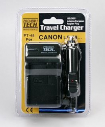 Premium Tech Travel Charger PT-48 (for Canon LP-E8 Battery)