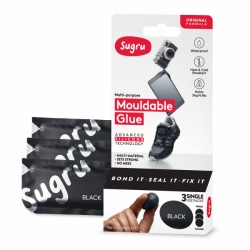 Sugru Original Mouldable Glue - Black 3 Pack 