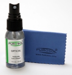Purosol Optical Cleaner with Cleaning Cloth - 1 oz.