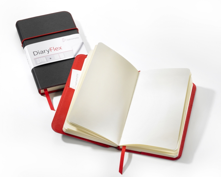Hahnemühle Diary Flex Notebook - Ruled 7.5x4.5", 80 Sheets, 160 Pages