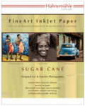 Hahnemuhle Sugar Cane Inkjet Paper 300gsm 8.5x11/25 Sheet