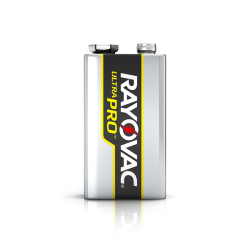 Rayovac Ultra Pro Alkaline Battery - 9 Volt