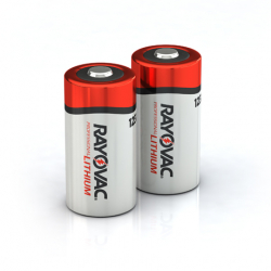 Rayovac  CR123A 3 volt Lithium Battery - 2 pack
