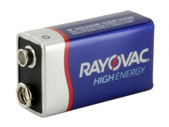 Rayovac Alkaline 9V Battery High Energy 9 Volt