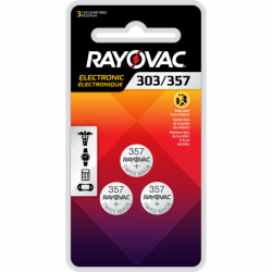 product Rayovac 303/357 Silver Oxide 1.5-Volt Batter - 3 Pack