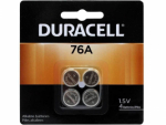 Duracell LR44/A76 1.5-Volt Alkaline Battery - 4 Pack
