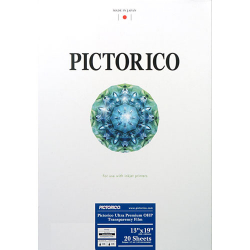 Pictorico Ultra Premium OHP Transparency Film TPS100 13 in. x 19 in. 20 Sheets 5.7 mil