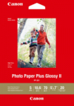 Canon Photo Plus Glossy II Inkjet Paper - 265gsm 5x7/20