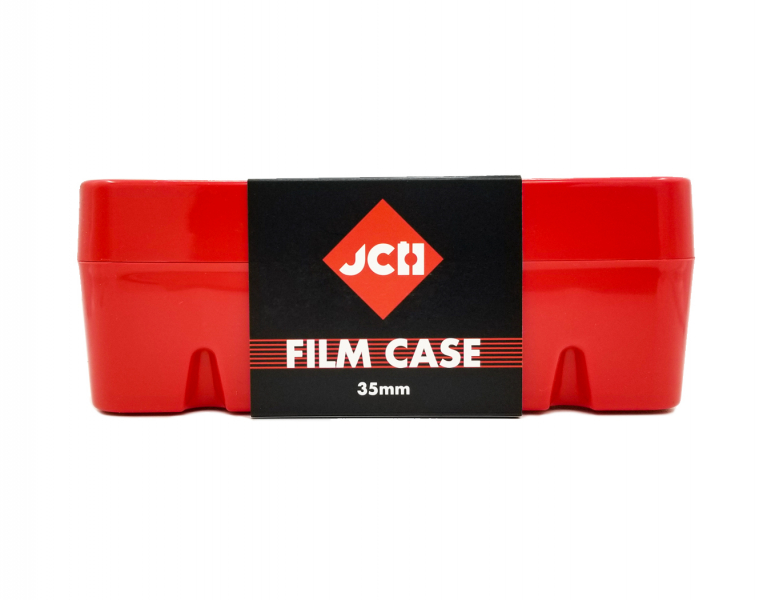 Japan Camera Hunter Signed 35mm Film Hard Case Red - Holds 5 Rolls of Film 