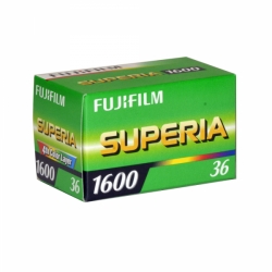 Fujicolor Superia 1600 ISO 35mm x 36 exp.