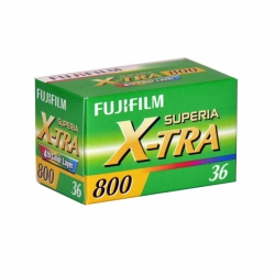 Fujicolor Superia X-TRA 800 ISO 35mm x 36 exp. 