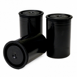 Arista Plastic Cartridge Cans 25 Pack - Black