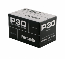product Ferrania P30 80 ISO 35mm x 36 exp. 