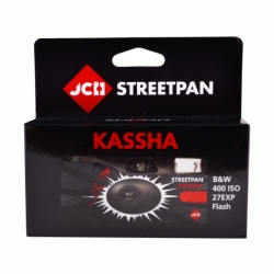 JCH StreetPan Kassha Black and White ISO 400 Single Use Camera 