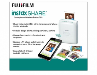 Fujifilm Instax SHARE SP-1 Wireless Smartphone Printer
