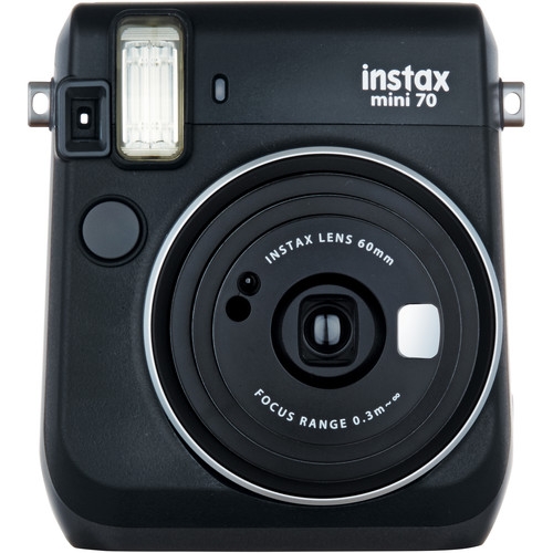 Fuji Instax Mini 70 Instant Film Camera - Midnight Black 