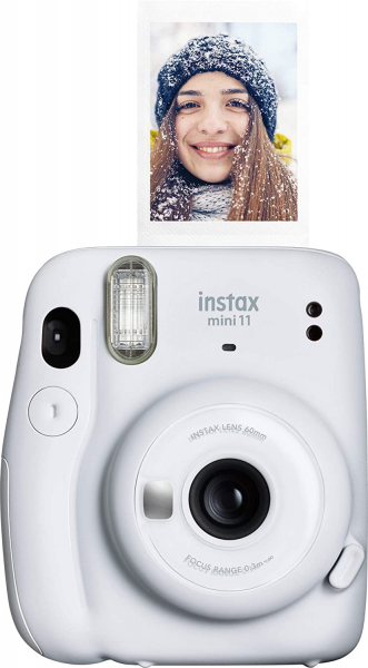 Fuji Instax Mini 11 Instant Film Camera -Ice White