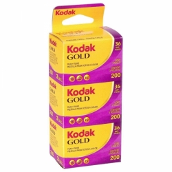 Kodak Gold 200 ISO 35mm x 36 exp. (3-Pack)