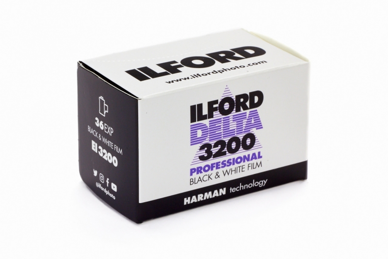 Ilford Delta Pro 3200 ISO 35mm x 36 exp.