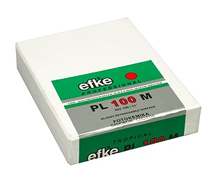 Efke PL 100 M iso 100 3.25 x 4.25 inches/50 sheets