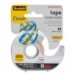 3M Scotch® Double Sided Removable Scrapbooking Tape 1/2 in. x 300 in.