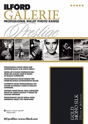 Ilford Galerie Prestige Gold Mono Silk 270gsm Inkjet Paper 17 in. x 39.4 ft. Roll