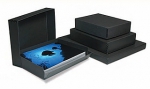 Printfile BDF20241 20x24x1.5 inch Metal Edge Drop Front Storage Box - Black