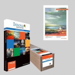 product Innova Soft Textured Natural White 315gsm Inkjet Paper 17x22/25 Sheets