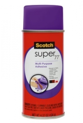 3M Scotch® Super 77™ Multi-Purpose Spray Adhesive - 4.4 oz.
