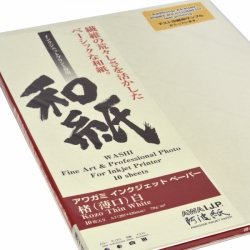 Awagami Kozo Thin White Inkjet Paper - 70gsm A3/10 Sheets