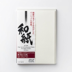 Awagami Kozo Thick Natural Inkjet Paper - 110gsm A3/10 Sheets