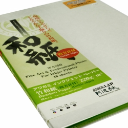 Awagami Bamboo 220gsm Fine Art Deckle Edge Inkjet Paper A3+/10 Sheets
