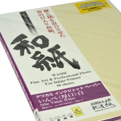 Awagami Inbe Thick White 125gsm Fine Art Inkjet Paper A3/10 Sheets