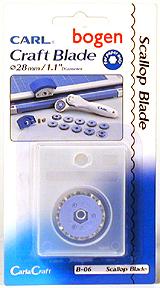Carl B Series Blade Scallop for Handheld Cutter/CC-10/RT-200