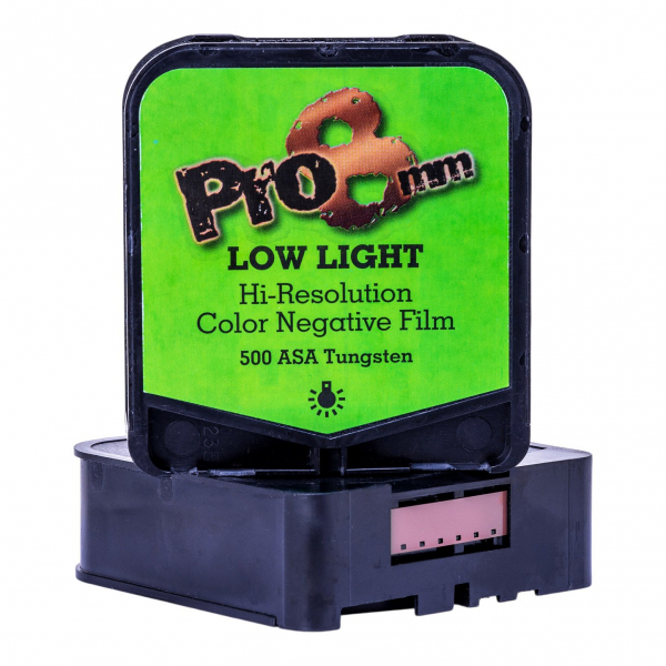 Pro8mm Super 8 Film Kit Low Light ISO 500 (Tungsten Balanced)