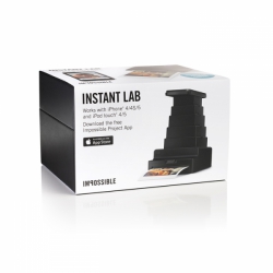 The Impossible Instant Lab works with iPhone 4/4S/5/5S and iPod Touch 4th and 5th generations. 